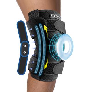 FORTHiQ Cordless Knee Massager, FDA Registered, Infrared Heat and Vibration  Knee Pain Relief for Swelling Stiff Joints, Stretched Ligament and Muscles  Injuries, August 2022 Longer Knee Straps