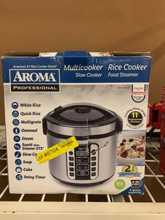 Aroma professional rice cooker Auction