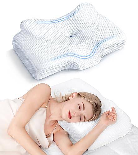 6-IN-1 Adjustable Cervical Neck Pillows for Pain Relief Sleeping