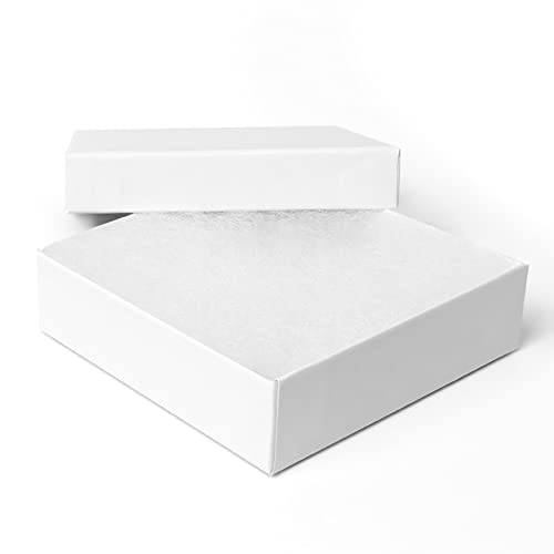 Jewelry Gift Boxes 20 Pack 3.5X3.5X1 Inch Cardboard Jewelry Boxes,Small  Gift Box