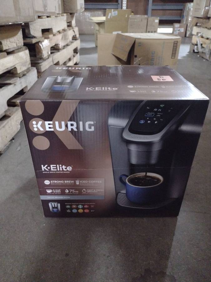 Sold at Auction: Working KEURIG K Elite Coffee Brewer