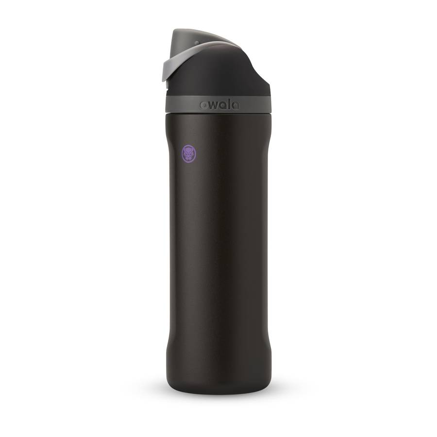 thumbnail image 2 of Owala Freesip 32oz Insulated Stainless Steel Water Bottle – Black Cherry – BPA-Free, Dishwasher Safe, With Straw Lid 2 of 4